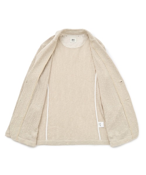 MEN'S BIGI(メンズビギ)の「スラブカールマイヤー 2Bジャケット(テーラードジャケット・メンズ・ネイビー/ブラック・01/02/03/04)」の16枚目の写真