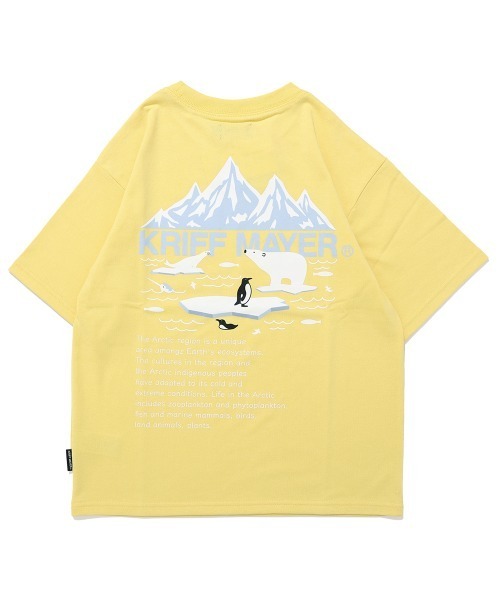 KRIFF MAYER(クリフメイヤー)の「【抗ピリング・接触冷感・吸汗速乾】冷感プリントT(北極)(Tシャツ/カットソー・キッズ・ネイビー/オフホワイト/イエロー/チャコール/ライトグリーン・170/160/150/140/130/120)」の17枚目の写真