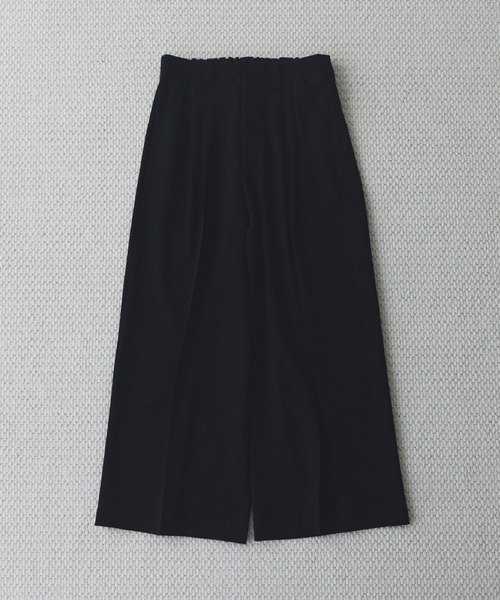 remer(リメール)の「【肌離れの良い麻調素材】シンセティックリネンドレープワイドパンツ / Synthetic Linen Drape Wide PT(スラックス・メンズ・グレイッシュベージュ/ブラック/チャコールグレー・SMALL/X-SMALL/LARGE/MEDIUM)」の17枚目の写真