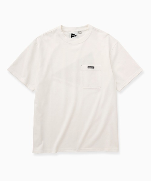 and wander（アンドワンダー）の「and wander/アンドワンダー×Gramicci/グラミチ backprint S/S tee Coolmax コラボレーションロゴTシャツ 2026年春夏（Tシャツ/カットソー・メンズ・ブラック/ホワイト・M/L/XL）」の4枚目の写真