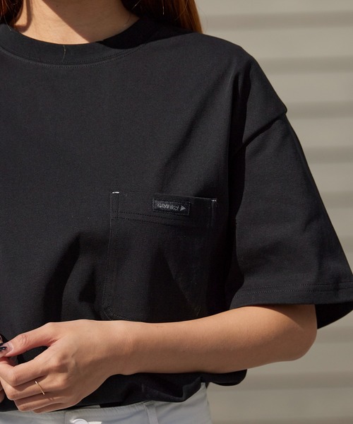 and wander（アンドワンダー）の「and wander/アンドワンダー×Gramicci/グラミチ backprint S/S tee Coolmax コラボレーションロゴTシャツ 2026年春夏（Tシャツ/カットソー・メンズ・ブラック/ホワイト・M/L/XL）」の16枚目の写真