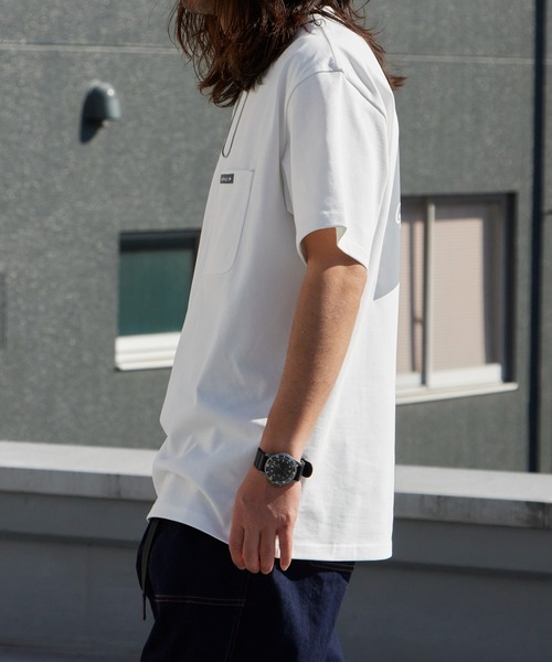 and wander（アンドワンダー）の「and wander/アンドワンダー×Gramicci/グラミチ backprint S/S tee Coolmax コラボレーションロゴTシャツ 2026年春夏（Tシャツ/カットソー・メンズ・ブラック/ホワイト・M/L/XL）」の7枚目の写真