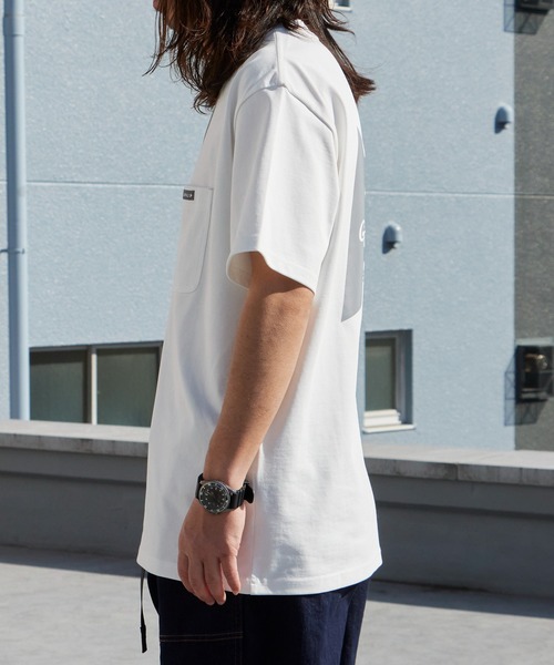 and wander（アンドワンダー）の「and wander/アンドワンダー×Gramicci/グラミチ backprint S/S tee Coolmax コラボレーションロゴTシャツ 2026年春夏（Tシャツ/カットソー・メンズ・ブラック/ホワイト・M/L/XL）」の20枚目の写真