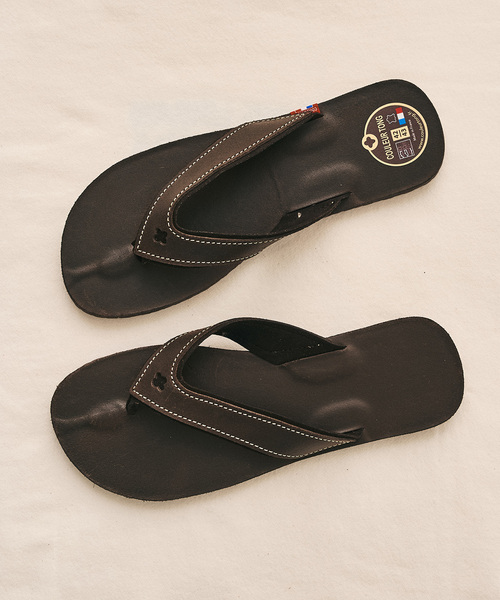 417 EDIFICE（フォーワンセブンエディフィス）の「【COULEUR TONG】 SPERONE サンダル（サンダル・メンズ・ブラック/ブラウン/ベージュ・40/42/44）」の8枚目の写真