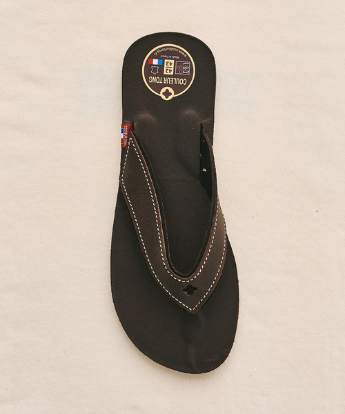 417 EDIFICE（フォーワンセブンエディフィス）の「【COULEUR TONG】 SPERONE サンダル（サンダル・メンズ・ブラック/ブラウン/ベージュ・40/42/44）」の9枚目の写真