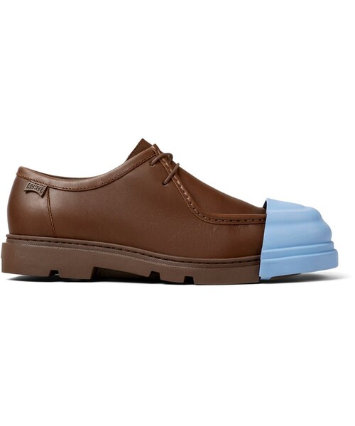 CAMPER（カンペール）の「[カンペール] JUNCTION / カジュアルシューズ（モカシン/デッキシューズ・メンズ・ブラウン系その他3・27.0cm/26.0cm/27.5cm/28.0cm/25.5cm）」の2枚目の写真