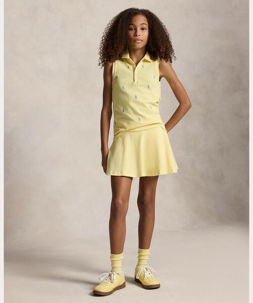 ストレッチ メッシュ スコート