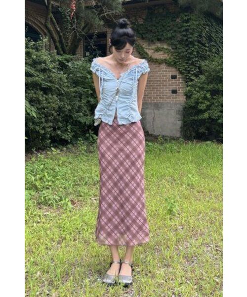 ROSEFRANTZ（ロゼフランツ）の「Two-way Frill Ribbon Sleeveless [Summer Blue]（Tシャツ/カットソー・レディース・その他・FREE）」の5枚目の写真