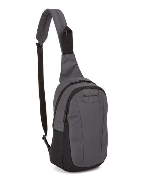 Champion（チャンピオン）の「チャンピオン ボディバッグ カジュアル 通学 お出かけ 20232（ボディバッグ/ウエストポーチ・メンズ・ブラック/ネイビー/グレー・FREE）」の3枚目の写真