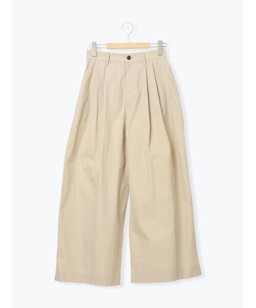 Samansa Mos2(サマンサ モスモス)の「綿ナイロンワイドパンツ(その他パンツ・レディース・ベージュ/カーキ/ネイビー・M/L)」の10枚目の写真