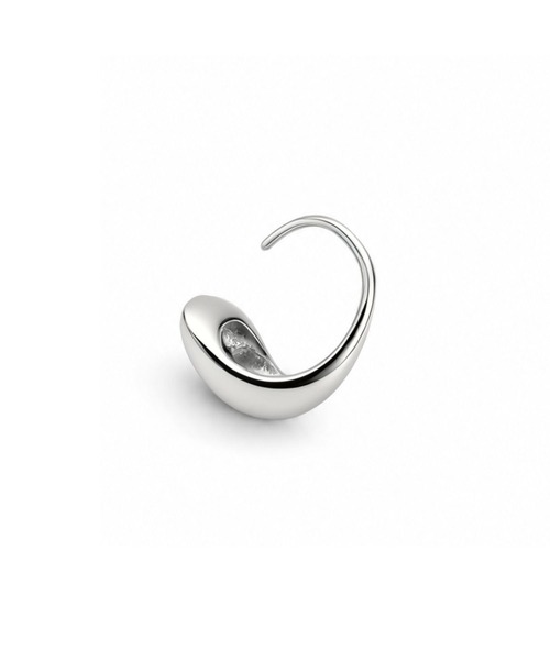 Lyvi(ライビィ)の「Melt Curve Hoop Pierce / 金属アレルギー対応(ピアス(両耳用)・レディース・シルバー/ゴールド・FREE)」の8枚目の写真