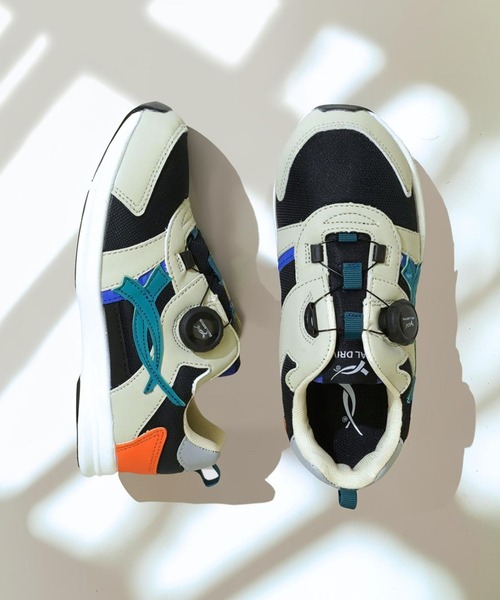 DIAL DRIVE（ダイヤルドライブ）の「ダイヤルドライブ FUSION（スニーカー・キッズ・ブラック/ベージュ・18cm/23cm/22cm/21cm/20cm/19cm）」の19枚目の写真