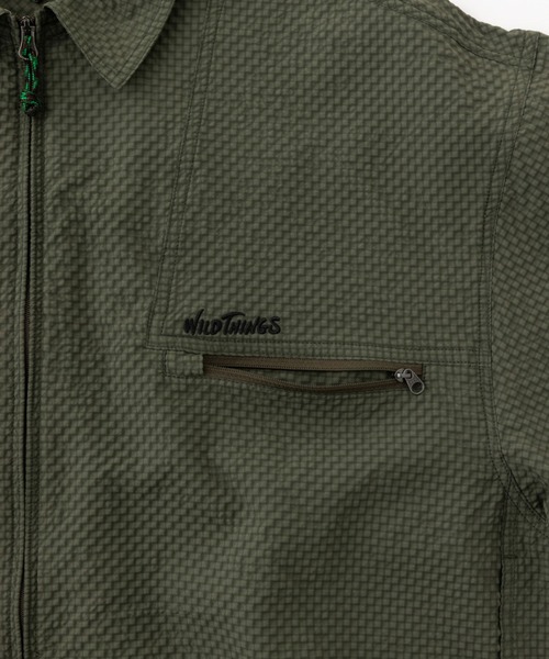 WILD THINGS（ワイルドシングス）の「ゲッコーシアーシャツ│GECKO SEER SHIRT（シャツ/ブラウス・メンズ・ブラック/グリーン系その他3/ブラウン/ライトイエロー・XL/L/M/S）」の10枚目の写真