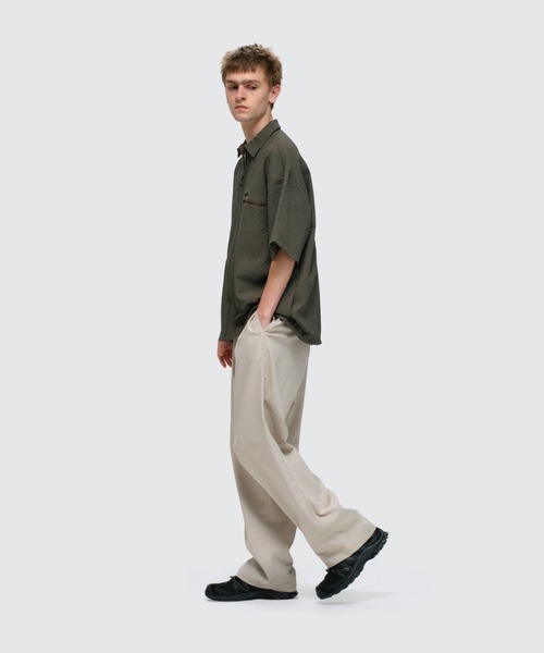 WILD THINGS（ワイルドシングス）の「ゲッコーシアーシャツ│GECKO SEER SHIRT（シャツ/ブラウス・メンズ・ブラック/グリーン系その他3/ブラウン/ライトイエロー・XL/L/M/S）」の6枚目の写真