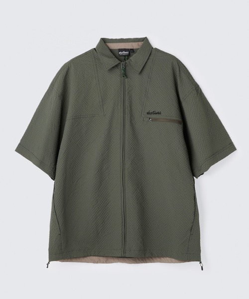 WILD THINGS（ワイルドシングス）の「ゲッコーシアーシャツ│GECKO SEER SHIRT（シャツ/ブラウス・メンズ・ブラック/グリーン系その他3/ブラウン/ライトイエロー・XL/L/M/S）」の11枚目の写真