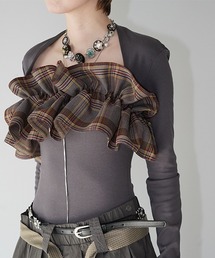 MAISON CHUCLLA（メゾンチュクラ）の「フリルつけ襟 chaj26s01（付け襟）」