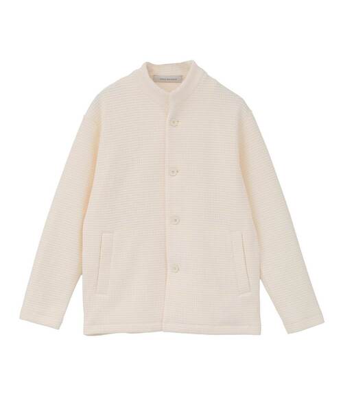 MEN'S MELROSE(メンズメルローズ)の「クォーターゲージ スタンドカラーカーディガン(カーディガン/ボレロ・メンズ・ホワイト/ネイビー・3/4)」の20枚目の写真
