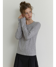 Oli layered t-shirt (gray)