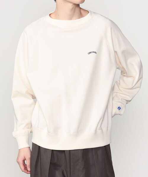 ORCIVAL（オーシバル）の「ORCIVAL | コットン裏毛 ボートネックプルオーバー MEN（スウェット・メンズ・ブラック/グレー/アイボリー・5/4）」の17枚目の写真