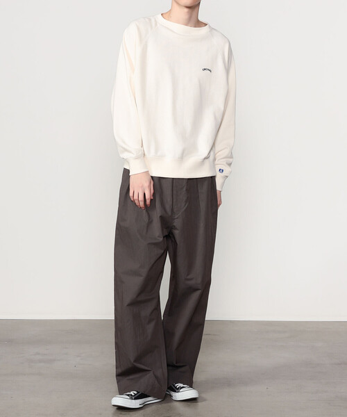 ORCIVAL（オーシバル）の「ORCIVAL | コットン裏毛 ボートネックプルオーバー MEN（スウェット・メンズ・ブラック/グレー/アイボリー・5/4）」の18枚目の写真