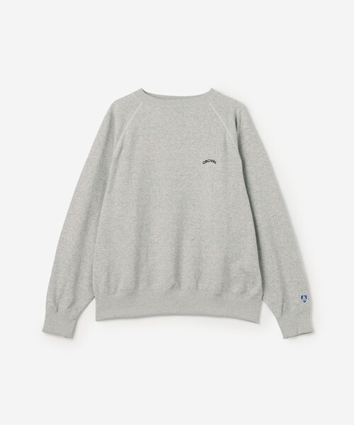 ORCIVAL（オーシバル）の「ORCIVAL | コットン裏毛 ボートネックプルオーバー MEN（スウェット・メンズ・ブラック/グレー/アイボリー・5/4）」の3枚目の写真