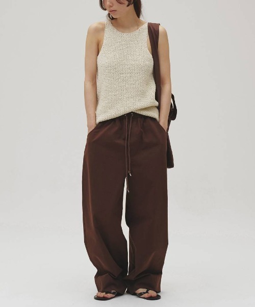 TODAYFUL（トゥデイフル）の「TODAYFUL　Easy Chino Pants イージーチノパンツ/12610724（チノパンツ・レディース・バーガンディー/キナリ・36）」の5枚目の写真