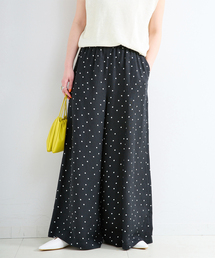 B.C STOCK | 《S/Mサイズ展開》手洗い可 / リネンレーヨンワイドイージーパンツ(その他パンツ)