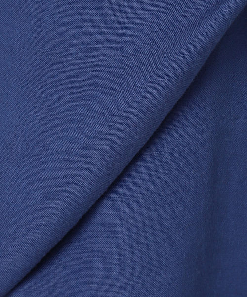 B.C STOCK(ベーセーストック)の「《S/Mサイズ展開》手洗い可 / リネンレーヨンワイドイージーパンツ(その他パンツ・レディース・カーキ/スミクロ/ブラックミックス/ブルー・MEDIUM/SMALL)」の9枚目の写真