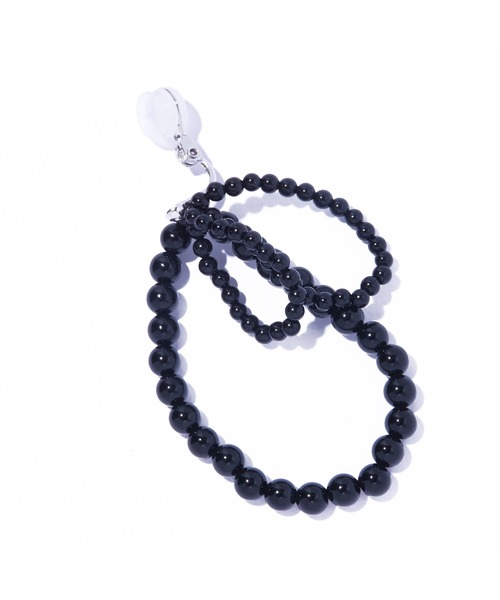 IRIS47（イリスフォーセブン）の「【IRIS 47】fabiana onyx earring/ファビアナ オニキス イヤリング（イヤリング・レディース・ブラック・FREE）」の4枚目の写真