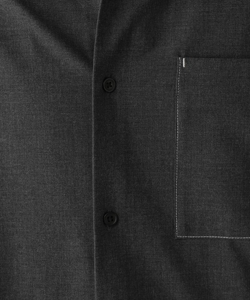 GLOBAL WORK（グローバルワーク）の「アーバンシャツ/AIR/長袖/632886（シャツ/ブラウス・メンズ・チャコールグレー/ブルー/ベージュ/モカ/ブラック・SMALL/MEDIUM/LARGE/X-LARGE）」の11枚目の写真