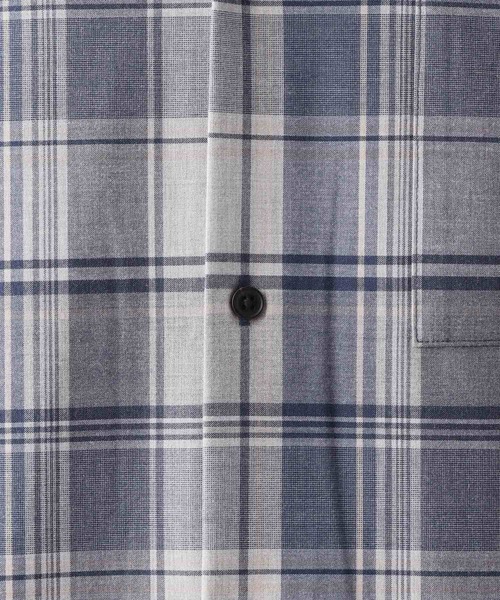 GLOBAL WORK（グローバルワーク）の「アーバンシャツ/AIR/長袖/632886（シャツ/ブラウス・メンズ・チャコールグレー/ブルー/ベージュ/モカ/ブラック・SMALL/MEDIUM/LARGE/X-LARGE）」の14枚目の写真