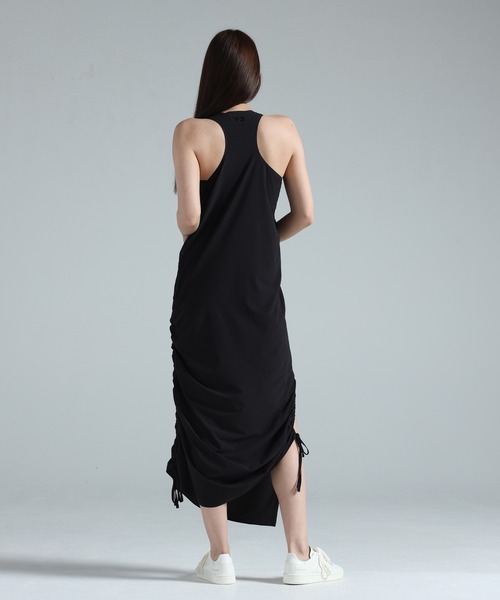 Y-3（ワイスリー）の「Y-3 RACER CINCH DRESS（ワンピース・レディース・ブラック・LARGE/MEDIUM/SMALL/X-SMALL/XX-SMALL）」の2枚目の写真