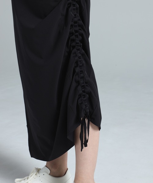 Y-3（ワイスリー）の「Y-3 RACER CINCH DRESS（ワンピース・レディース・ブラック・LARGE/MEDIUM/SMALL/X-SMALL/XX-SMALL）」の3枚目の写真