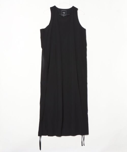 Y-3（ワイスリー）の「Y-3 RACER CINCH DRESS（ワンピース・レディース・ブラック・LARGE/MEDIUM/SMALL/X-SMALL/XX-SMALL）」の5枚目の写真