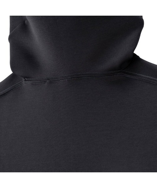 MIZUNO(ミズノ )の「MIZUNO LOOSE-FIT SWEAT HOODIE(ミズノ ルーズフィットスウェットフーディ)(パーカー・メンズ・ブラック系/レッド系・X-LARGE/LARGE/MEDIUM)」の5枚目の写真