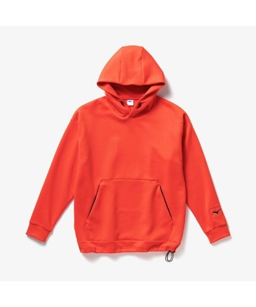MIZUNO(ミズノ )の「MIZUNO LOOSE-FIT SWEAT HOODIE(ミズノ ルーズフィットスウェットフーディ)(パーカー・メンズ・ブラック系/レッド系・X-LARGE/LARGE/MEDIUM)」の16枚目の写真