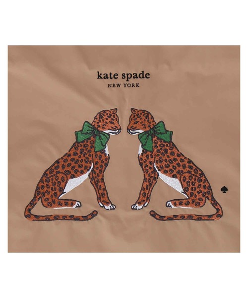 kate spade new york（ケイトスペード ニューヨーク）の「刺繍エコバッグ（トートバッグ・レディース・ベージュ・FREE）」の2枚目の写真