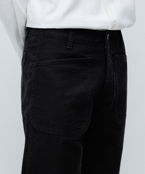 MUSINSA STANDARD（ムシンサスタンダード）の「US NAVY ジャングルクロス N-1 デッキパンツ [ブラック]（その他パンツ・メンズ・その他・27/28/29/34/32/30/31/33/26/40/38/42/36）」の5枚目の写真