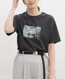 【ハニさら・接触冷感・UVカット】フォトプリントTシャツ