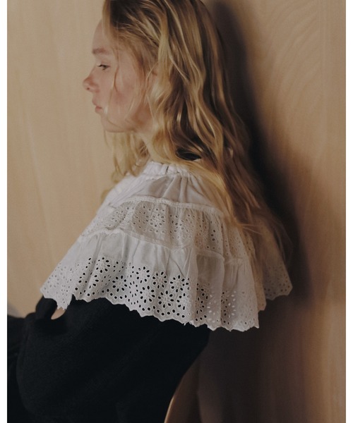 anuke(アンヌーク)の「2way Lace Skirt(スカート・レディース・ブラック/ホワイト・FREE)」の9枚目の写真