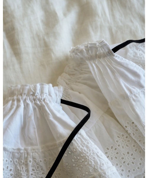 anuke(アンヌーク)の「2way Lace Skirt(スカート・レディース・ブラック/ホワイト・FREE)」の22枚目の写真