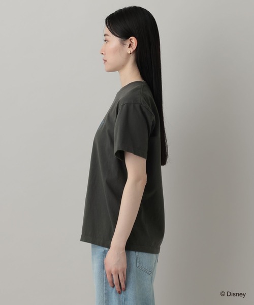 A part by（アパートバイ）の「【別注】MICKEYMOUSE_TEE（Tシャツ/カットソー・レディース・チャコールグレー/オフホワイト・FREE）」の17枚目の写真