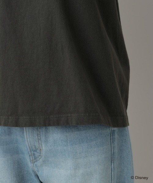 A part by（アパートバイ）の「【別注】MICKEYMOUSE_TEE（Tシャツ/カットソー・レディース・チャコールグレー/オフホワイト・FREE）」の21枚目の写真