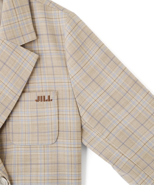 JILL by JILL STUART(ジルバイジルスチュアート)の「セットアップ対応ショート丈テーラードジャケット(テーラードジャケット・レディース・グレー/ベージュ系その他/ベージュ・FREE)」の13枚目の写真
