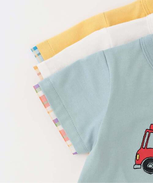 sense of wonder(センスオブワンダー)の「乗り物Tシャツ(Tシャツ/カットソー・キッズ・イエロー/ライトブルー/オフホワイト・100cm/90cm/80cm/130cm/120cm/110cm)」の6枚目の写真