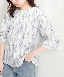 マジョリカプリーツブラウス