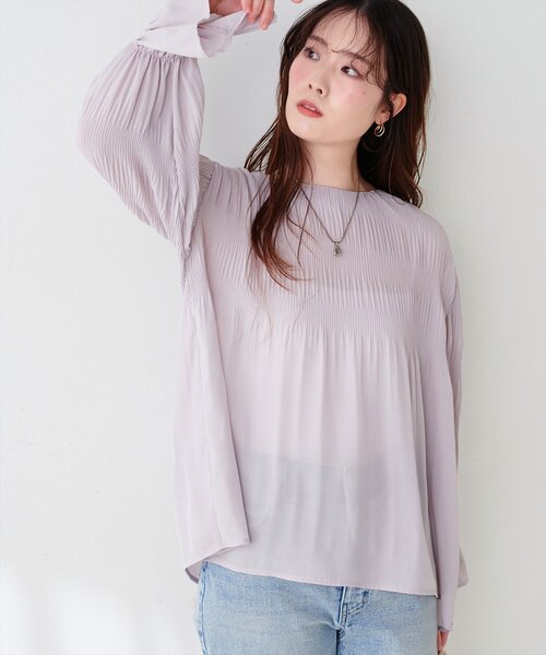 machatt フリルプリーツブラウス pr14092143-1.jpg