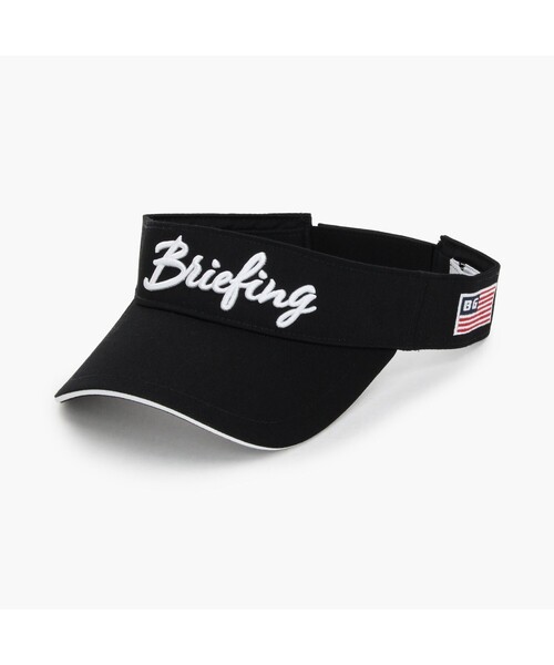 BRIEFING(ブリーフィング)の「【BRIEFING GOLF/ブリーフィングゴルフ】WOMEN’S BASIC VISOR(サンバイザー・レディース・ホワイト/ピンク/ベージュ/ネイビー/ブラック・FREE)」の2枚目の写真