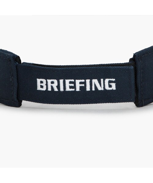 BRIEFING(ブリーフィング)の「【BRIEFING GOLF/ブリーフィングゴルフ】WOMEN’S BASIC VISOR(サンバイザー・レディース・ホワイト/ピンク/ベージュ/ネイビー/ブラック・FREE)」の9枚目の写真