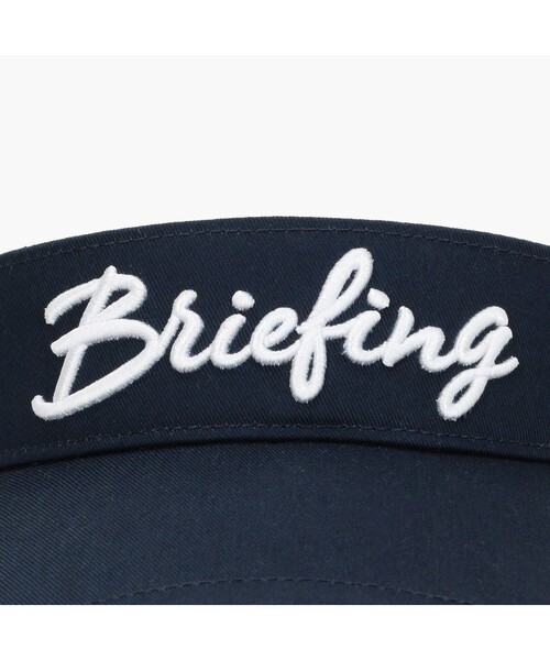 BRIEFING(ブリーフィング)の「【BRIEFING GOLF/ブリーフィングゴルフ】WOMEN’S BASIC VISOR(サンバイザー・レディース・ホワイト/ピンク/ベージュ/ネイビー/ブラック・FREE)」の12枚目の写真